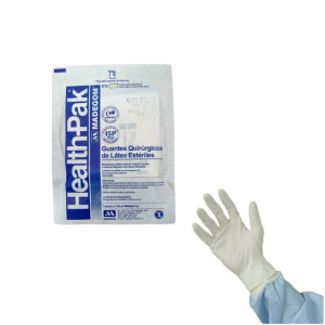 Guante Quirurgico de Latex Esteril Health Pak